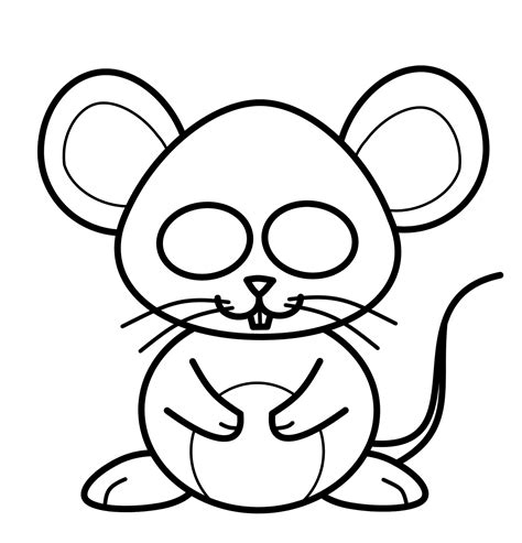 easy cartoon pictures  mice clipart