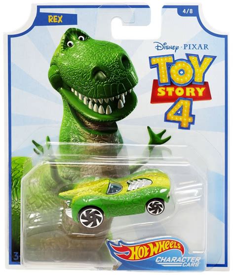 Toy Story 4 Hot Wheels Rex Die Cast Car 48 Mattel Toys