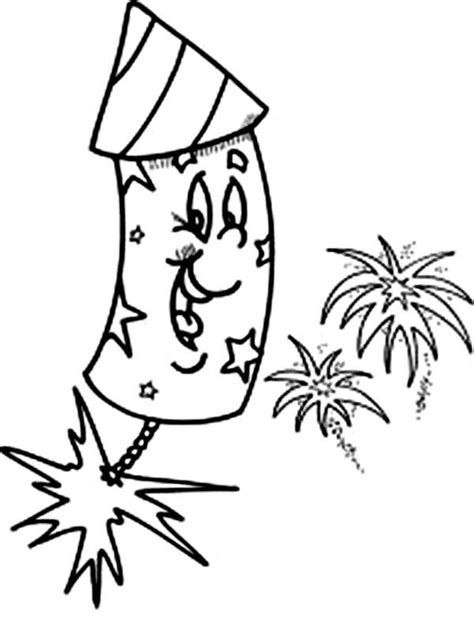 firework coloring pages   clip art