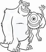 Coloring Pages Mike Inc Sulley Monsters Sully Monster Squishy Drawing Color Wazowski Budd Colouring Kidsplaycolor Getcolorings Disney Getdrawings Choose Board sketch template