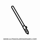 Saber Lightsaber Coloring Sith Ultracoloringpages sketch template