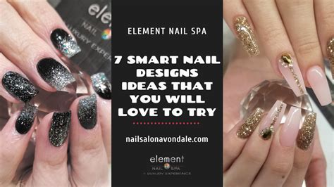 smart nail designs ideas    love   element nail spa