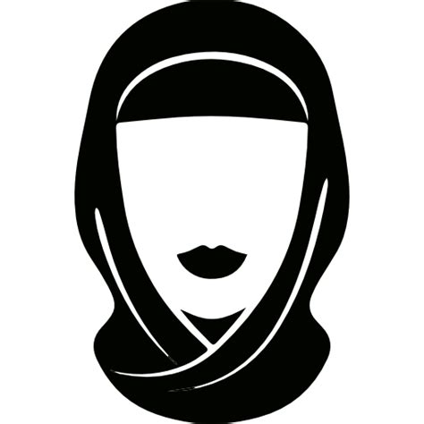 arab woman with hijab icons free download