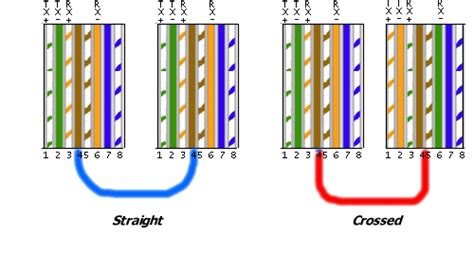 crossover ethernet cable wiring diagram