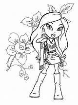 Bratz Coloring Pages Print Kids sketch template