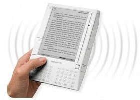 handheld  reader  amazon kindle  sony prs