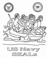 Coloring Navy Pages Seals Forces Armed Print Printables Printable States Marine Corp Seal Logo Kids Sheets Usa United Training American sketch template