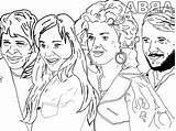 Abba Drawing Bbc 2d Sophia Title sketch template