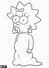 Maggie Simpsons Dessiner Etape Simpsonovi Omalovánky Homer Bart Coloring Recortar Pegar Characters étape Informacion Agencia Laminas sketch template