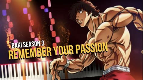 Baki Season 3 Op『remember Your Passion』[instrumental Visualizer] Youtube