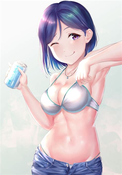 Matsuura Kanan Love Live Sunshine And Etc Drawn By