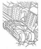 Coloring Pages Batman Batmobile Car Kids Print Printable Library Clipart Popular Color Getcolorings Escolha Pasta Awesome sketch template