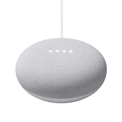google nest mini  generation smart speaker  google assistant white color dropshop
