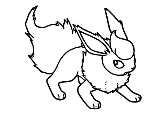 flareon coloring pages   educative printable coloring