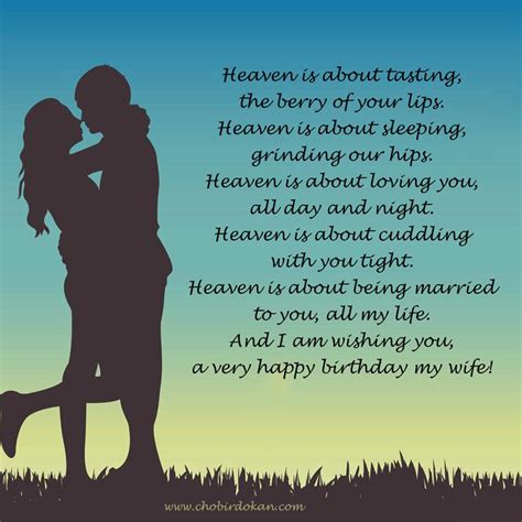Romantic Happy Birthday Poems For Her For Girlfriend Or