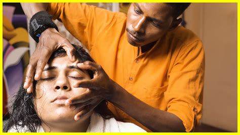 Intense Head Massage 🟣 Neck And Back Crack 🟣 Hair Scratching 🟣 Asmr