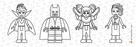 lucy lego   coloring pages printable coloring pages
