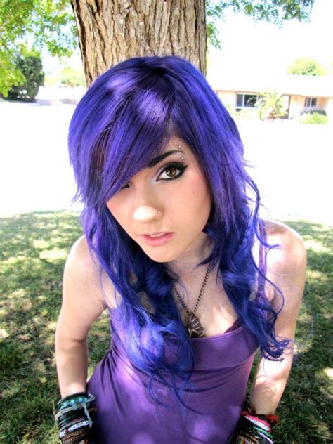 leda purple hair by ledamonsterbunnylove on deviantart