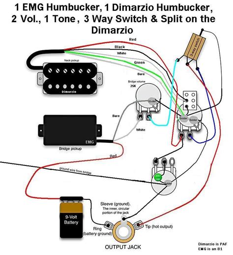 dimarzio paf pro wiring diagram