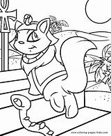 Coloring Pages Neopets Cartoon Color Character Printable Sheets Kids Found Back sketch template