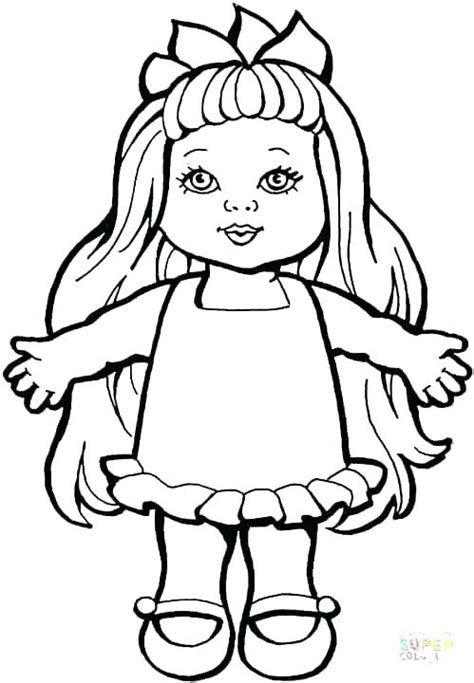 printable american girl doll coloring pages  getcoloringscom