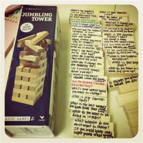 therapy therapy jenga questions