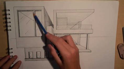 simple architectural sketches