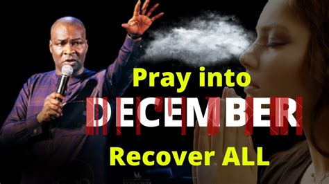 pray  december pull   hanging blessing   apostle