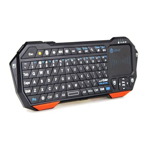 iclever computer keyboards mini portable wireless rechargeable bluetooth keyboard  mouse