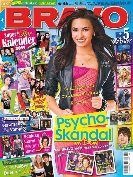 Demi Lovato Bravo Magazine 10 November 2010 Cover Photo Germany
