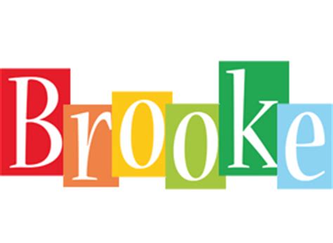 brooke logo  logo generator smoothie summer birthday kiddo