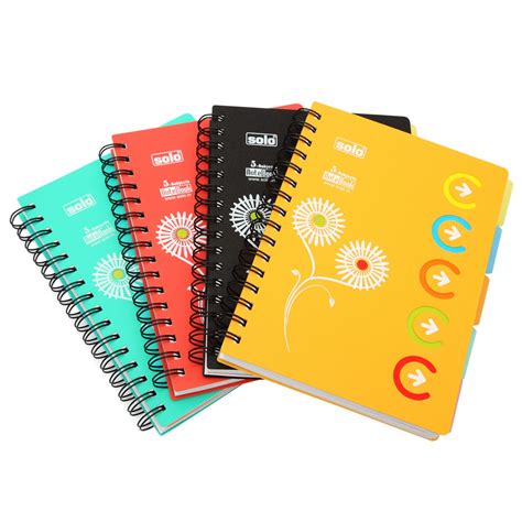 solo premium  subject notebook   gsm  pages single ruled