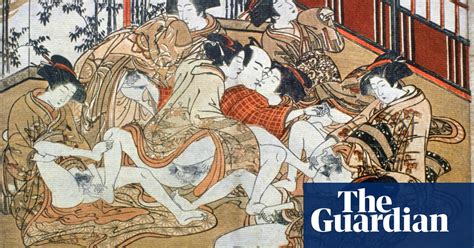 pornography or erotic art japanese museum aims to confront shunga taboo world news the guardian