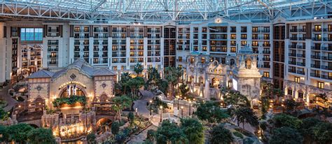 expansive gaylord hotels  open today marking  positive return