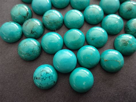 xmm natural turquoise gemstone cabochon dyed sinkiang turquoise dome cabochon polished