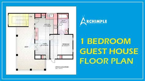 archimple  tips      bedroom guest house floor plans