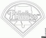 Coloring Pages Phillies Logo Philadelphia Mlb Logos Baseball Printable Teams Major League Adult Games Hockey Pirates Sports Phillie Choose Board sketch template