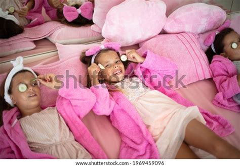 girl spa party images stock  vectors shutterstock