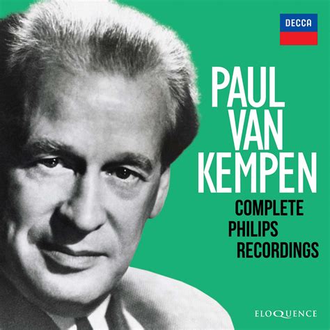 paul van kempen complete philips recordings eloquence classics