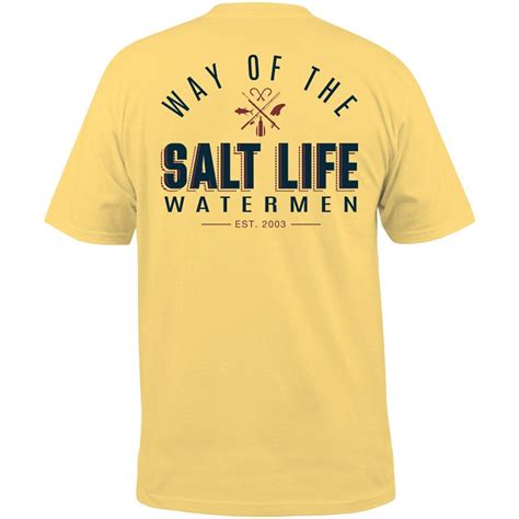 True Waterman Short Sleeve Pocket Tee Salt Life