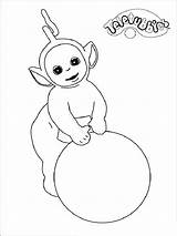Teletubbies Coloring Pages Po Print Printable Drawing Color Sheets Getcolorings Getdrawings Kids sketch template