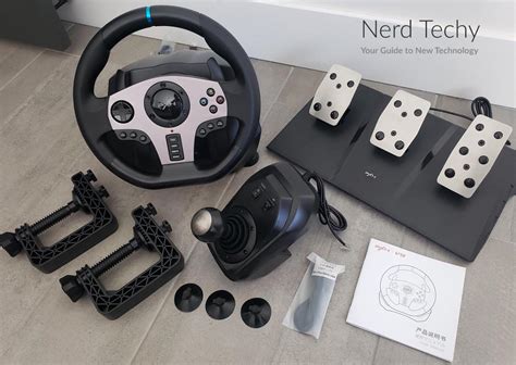 review   pxn  steering wheel  clutch pedals shifter