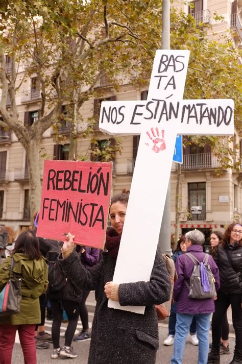 spanish feminists tackle prostitution in rallies to