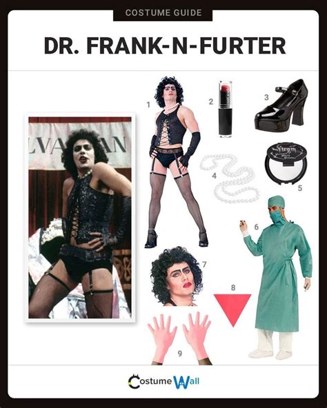 dress  dr frank  furter rocky horror costumes horror costume rocky horror