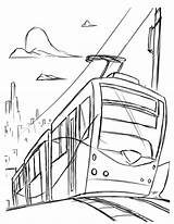 Coloring Transit Curbed Book Metro Lovers Perfect Speaking Bus sketch template