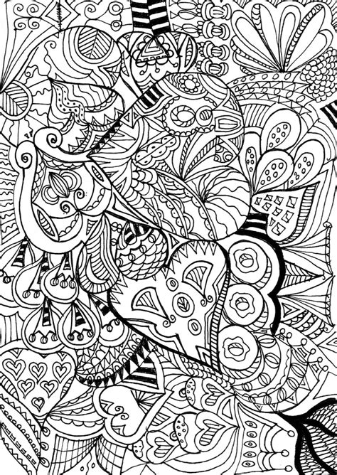 zentangle coloring page
