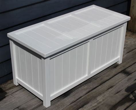 boxseat indoor outdoor wooden storage box  handcrafted