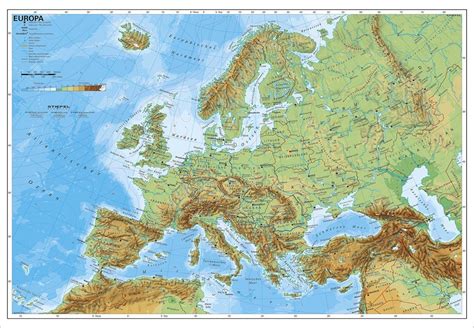europe map  german kinderpostershopde