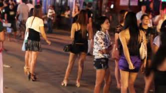 Sexy Asian Prostitutes Girls Waiting For Tourists Sexual Tourism And