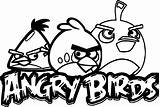 Angry Birds Coloring Pages Drawing Kids Menu Bird Colouring Printable Sketch Color Mink Space Print Logo Getdrawings Getcolorings Kleurplaten Book sketch template